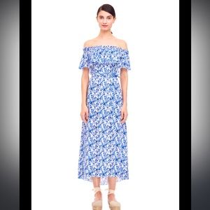 REBECCA TAYLOR OFF THE SHOULDER AIMEE DRESS, SIZE 0-worn once